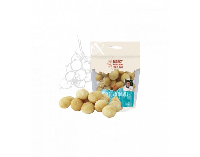 DIRECT PRODUCTEURS Noix De Macadamia Des Gorges D'Oribi Bio - 125 g (3)