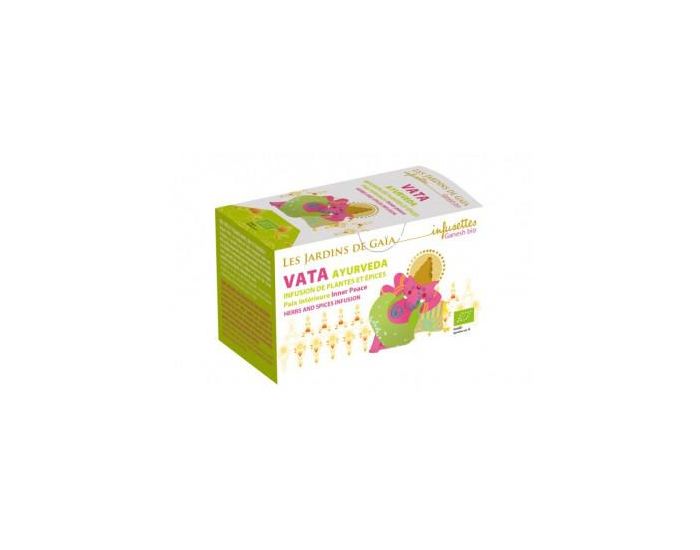 LES JARDINS DE GAIA Vata - Ayurv�da - Infusion de Plantes et �pices bio - 40 g (2)