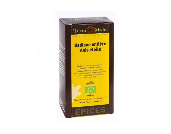 TERRA MADRE Badiane - Anis Etoil� Bio - 30 g (1)