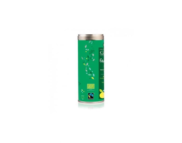 LES JARDINS DE GAIA Th Vert En Tube - Earl Grey Vert Bergamote - 100 g (1)