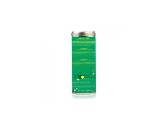 LES JARDINS DE GAIA Th Vert En Tube - Earl Grey Vert Bergamote - 100 g (2)