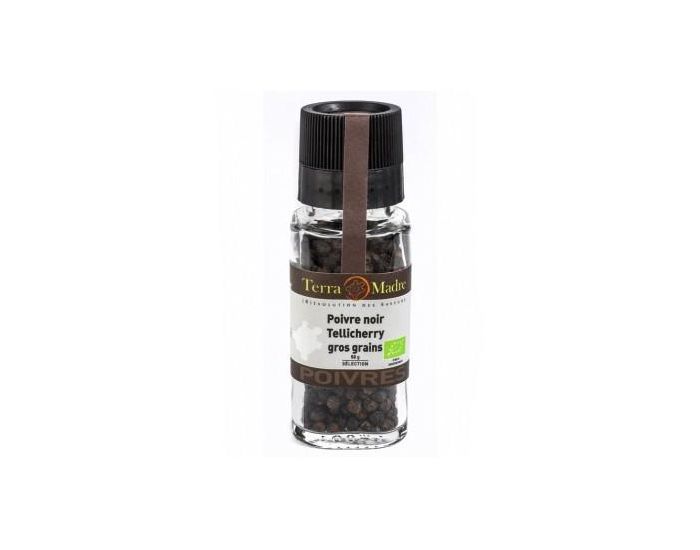 TERRA MADRE Poivre Noir Tellicherry En Grains Bio - 50 g (2)