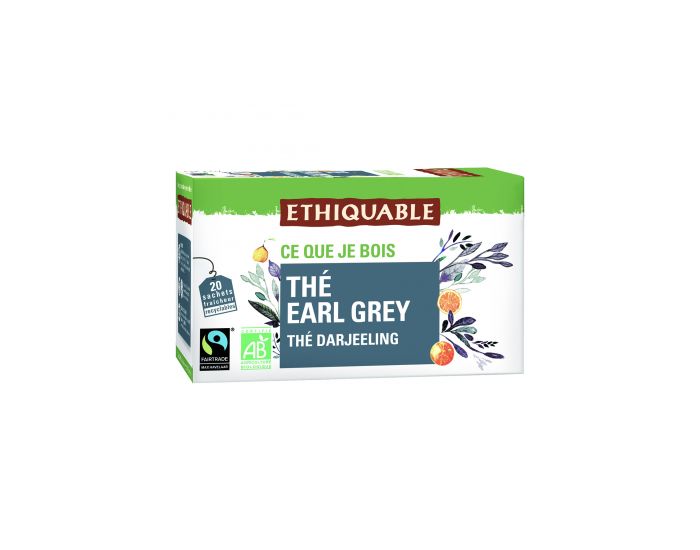 ETHIQUABLE Thé Earl Grey Bio & Equitable - 20 Sachets (2)