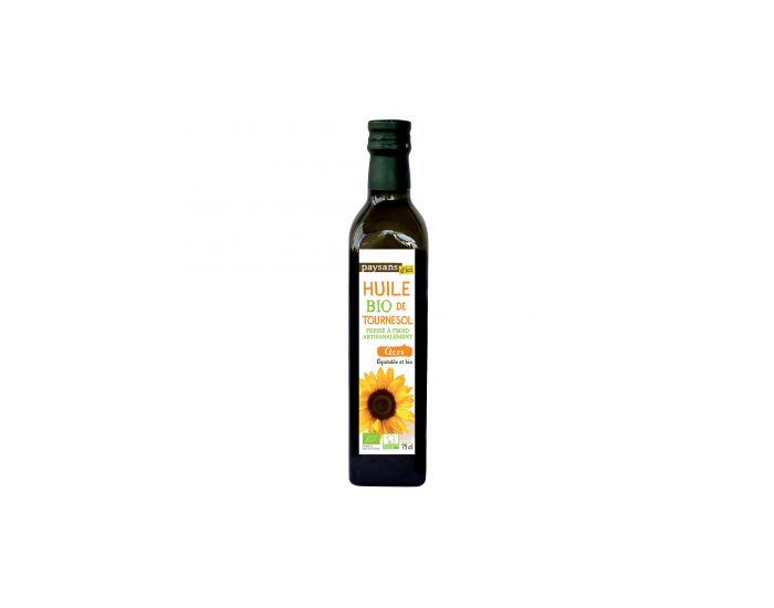 PAYSANS D'ICI Huile de Tournesol du Gers Bio & Equitable - 75cl (3)