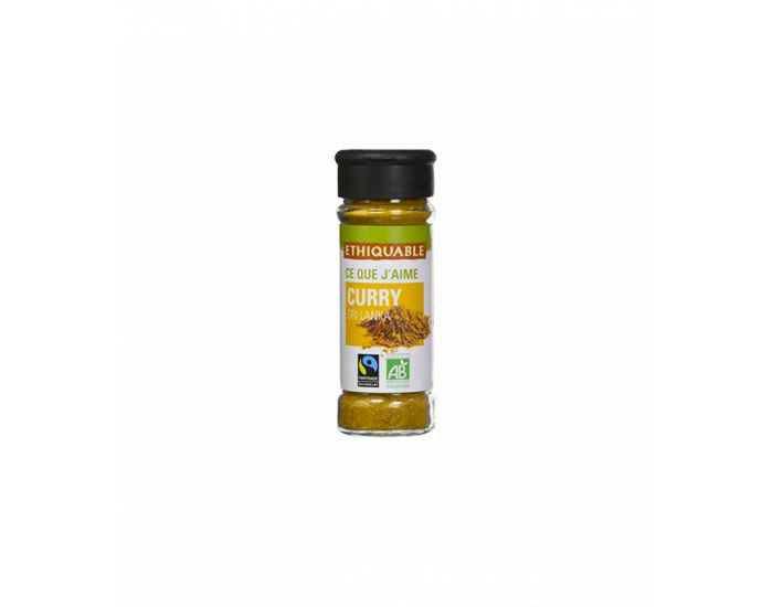 ETHIQUABLE Curry du Sri Lanka Bio & Equitable - 40 g (1)