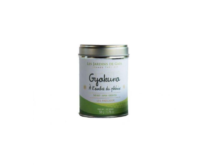 LES JARDINS DE GAIA Th� Vert Gyokuro - Les Pr�cieux Grand Th� bio - 50 g (1)