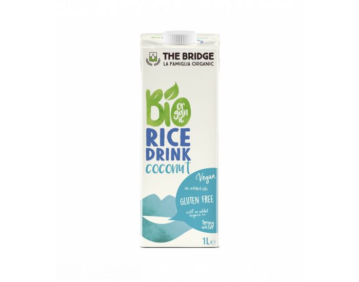 THE BRIDGE Boisson V�g�tale au Riz Coco Bio & Sans Gluten - 1L (1)