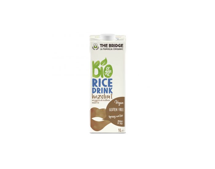 THE BRIDGE Boisson V�g�tale au Riz Noisette Bio & Sans Gluten - 1L (2)