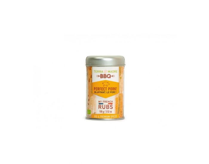 TERRA MADRE BBQ - Bluffant, le porc ! - My French Rubs Bio - 100 g (1)