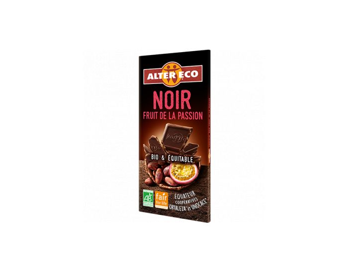 ALTER ECO Chocolat NOIR Fruit de la Passion bio et quitable - 100 g (3)