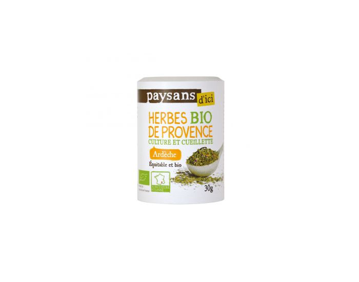 PAYSANS D'ICI Herbes de Provence d'Ardche Bio & Equitable - 30 g (2)