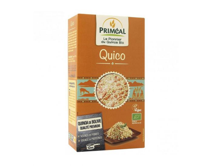 PRIMEAL Quico - Mlange Quinoa Lentilles Carottes - 500g (1)