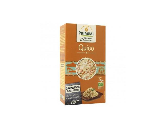 PRIMEAL Quico - Mlange Quinoa Lentilles Carottes - 500g (2)