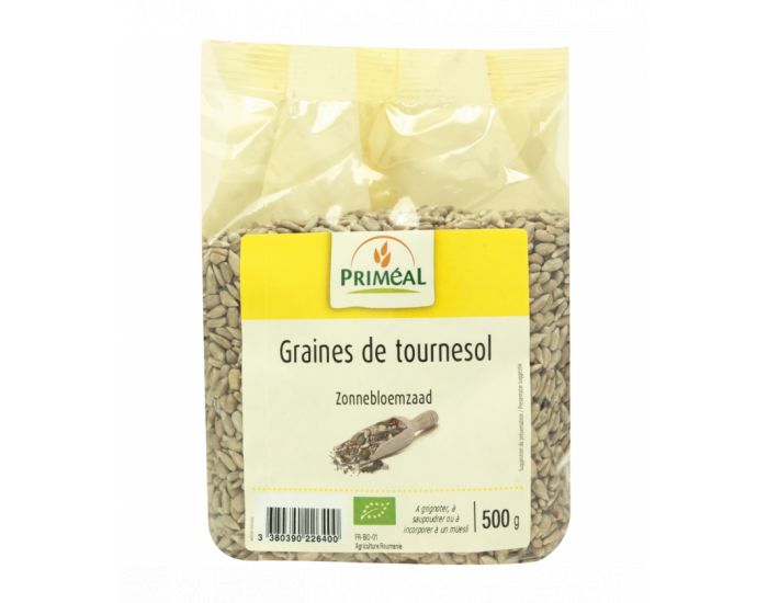 PRIMAL Graines de Tournesol Bio - 500 g (1)