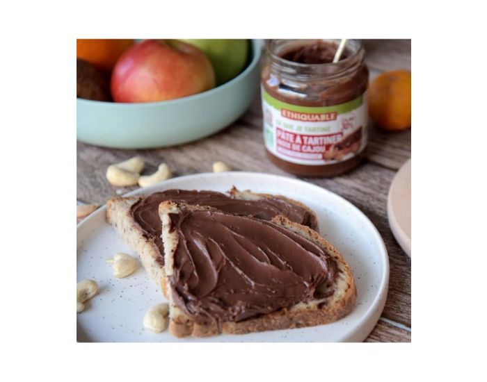 ETHIQUABLE P�te � Tartiner Noix de Cajou Bio & Equitable - 300g (7)