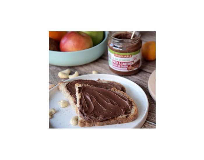 ETHIQUABLE P�te � Tartiner Noix de Cajou Bio & Equitable - 300g (9)