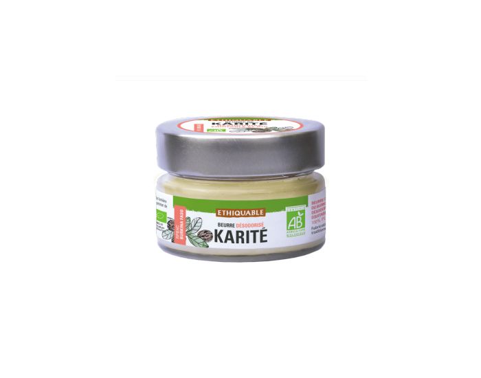 ETHIQUABLE Beurre de karit dsodoris bio & quitable - 100 g (2)