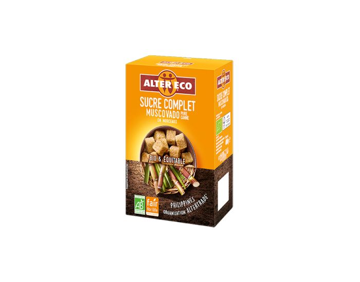 ALTER ECO Sucre Complet Muscovado en Morceaux Bio et Equitable - 400g (1)