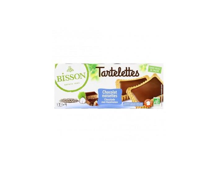 BISSON Tartelettes Chocolat Noisettes Bio - 150 g (2)