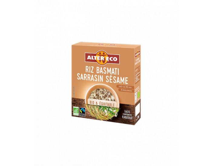 ALTER ECO Riz Basmati Sarrasin Ssame bio et quitable - 250 g (1)
