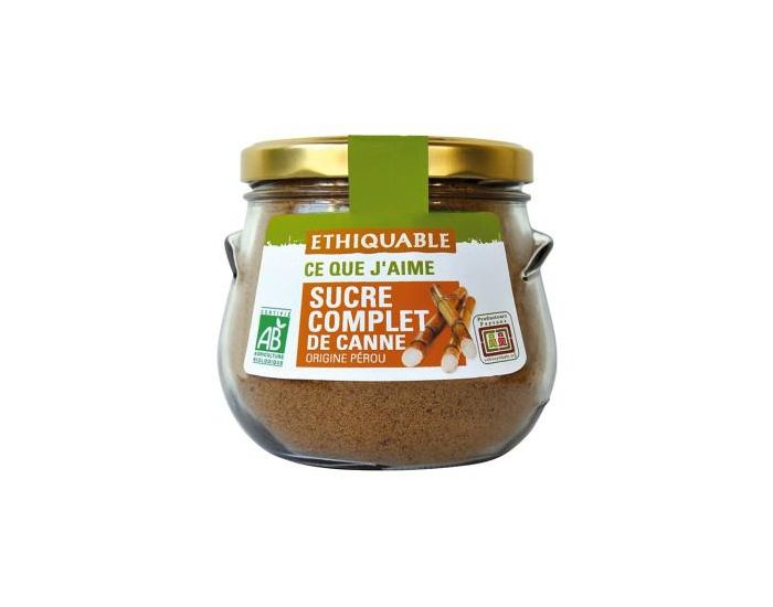 ETHIQUABLE Sucre complet de canne en poudre DANS SUCRIER bio & �quitable - 500 g (3)