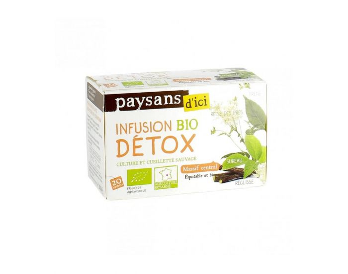 PAYSANS D'ICI Infusion D�tox du Massif Central Bio - 30 g (1)