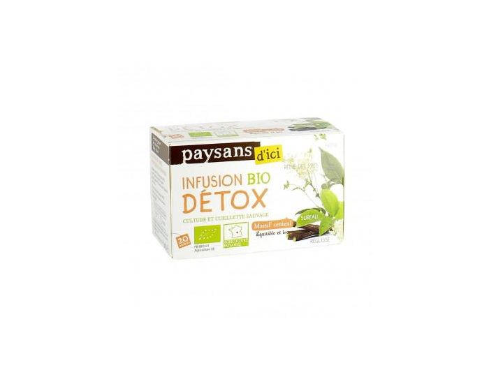 PAYSANS D'ICI Infusion D�tox du Massif Central Bio - 30 g (3)