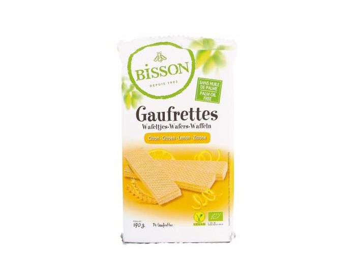 BISSON Gaufrettes Citron Bio - 190 g (2)