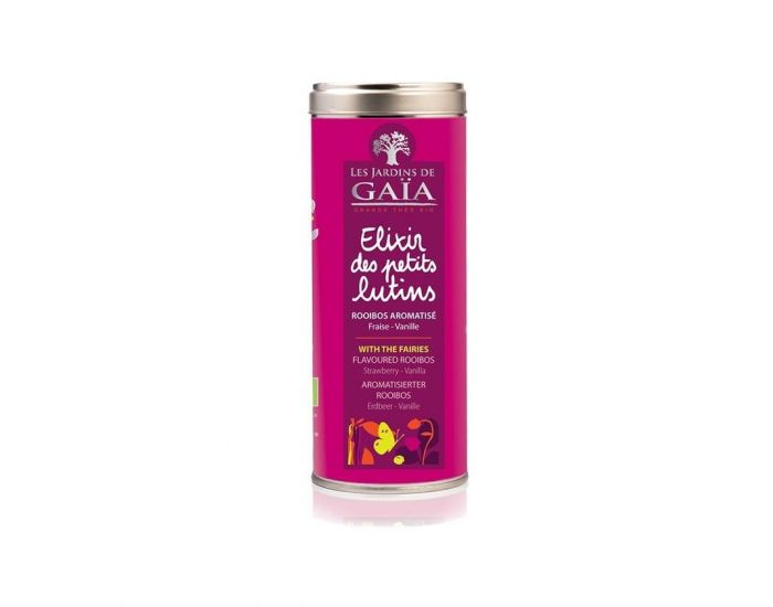 LES JARDINS DE GAIA Elixir des Petits Lutins En Tube - Rooibos Fraise et Vanille -100 g (3)