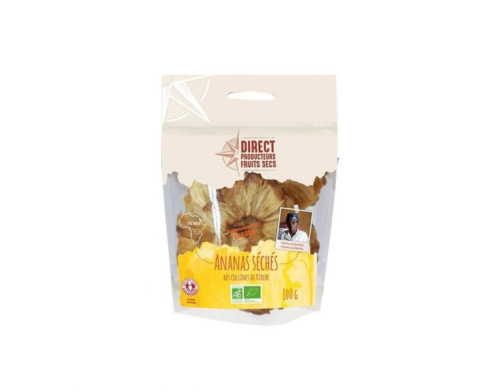 DIRECT PRODUCTEURS Ananas Du Rwanda - Rondelles Bio - 100 g (2)