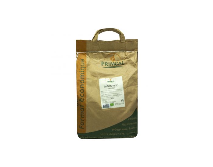 PRIMEAL  - Lentilles Vertes Bio  - 5 kg (3)