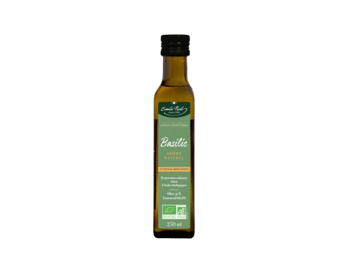 EMILE NOL Huile Aromatise au Basilic Bio & Equitable - 250 ml (3)