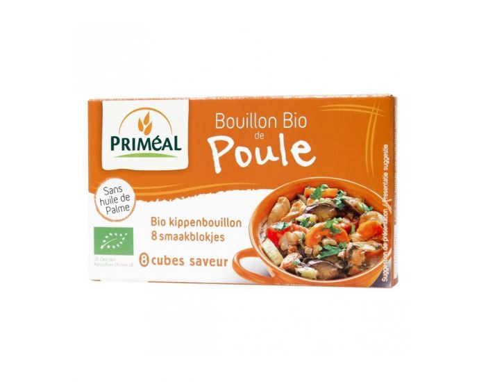 PRIMEAL Bouillon Bio de Poule - 80 g (1)
