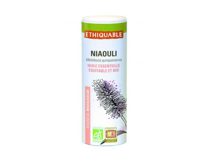 ETHIQUABLE Niaouli - Huile Essentielle Bio & Equitable - 10 ml (1)