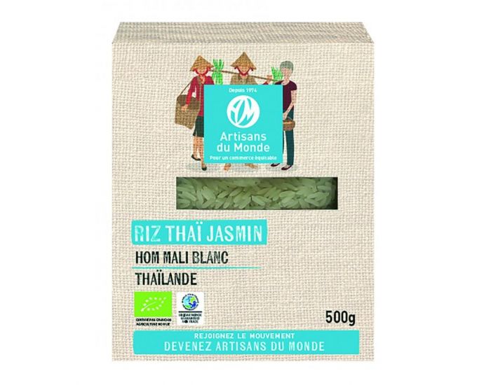ARTISANS DU MONDE Riz Tha� Jasmin Blanc HOM MALI Bio & Equitable (1)