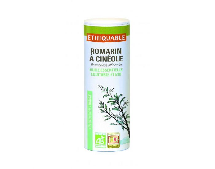 ETHIQUABLE Romarin Cineole - Huile Essentielle Bio & Equitable - 10 ml (1)
