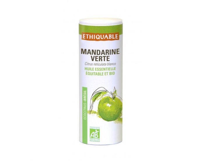 ETHIQUABLE Mandarine Verte - Huile Essentielle Bio & Equitable - 10 ml (1)