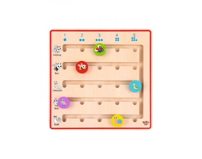 TOOKY TOY Jeu en Bois - J'apprends � Compter - D�s 3 ans (2)