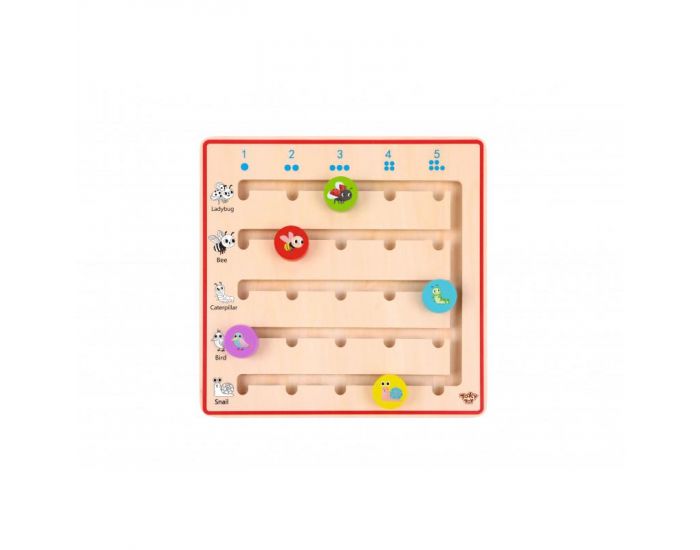 TOOKY TOY Jeu en Bois - J'apprends � Compter - D�s 3 ans (4)