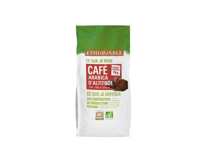 ETHIQUABLE Caf� Honduras Moulu Bio & Equitable (Terroir de Marcala) - 1 kg (4)