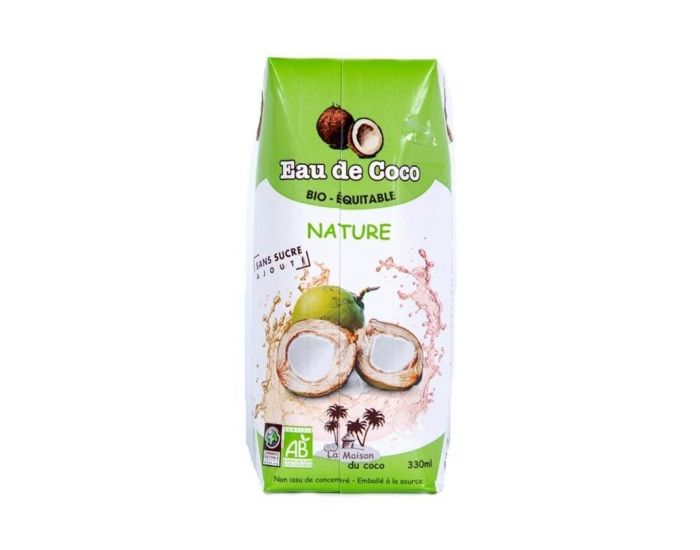 LA MAISON DU COCO Eau De Coco Nature Bio - Lot De 12 (5)