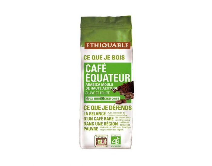 ETHIQUABLE Caf quateur Moulu Bio & Equitable - 250 g (1)