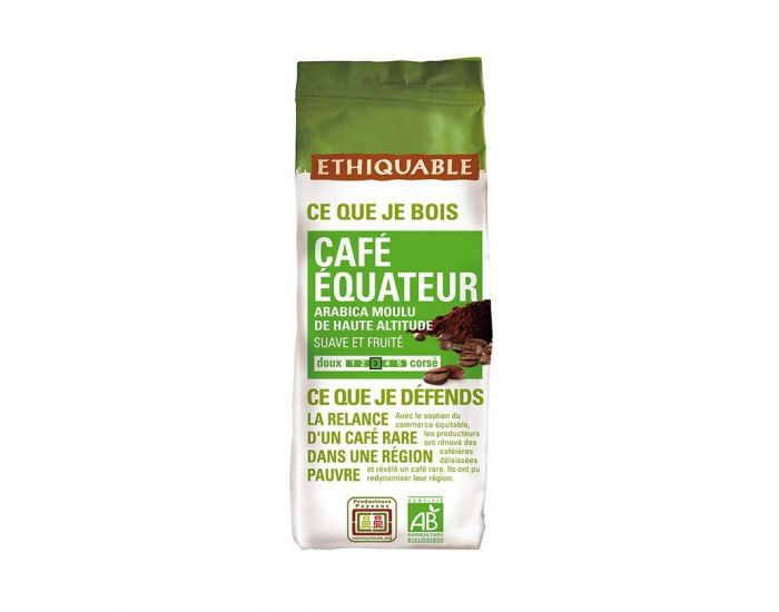 ETHIQUABLE Caf� �quateur Moulu Bio & Equitable - 250 g (2)
