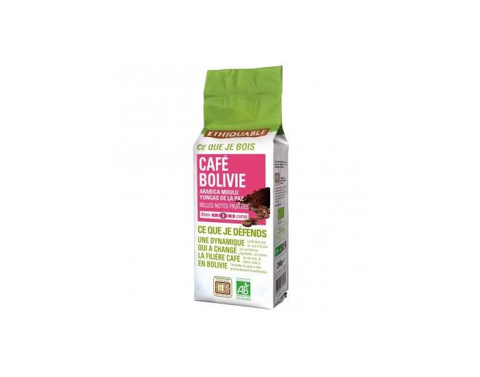 ETHIQUABLE Caf� Bolivie Moulu Bio & Equitable - 250 g (2)
