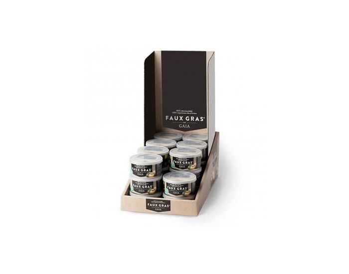 GAIA Faux Gras de Gaia Bio et Sans Huile de Palme - 125 g (12)