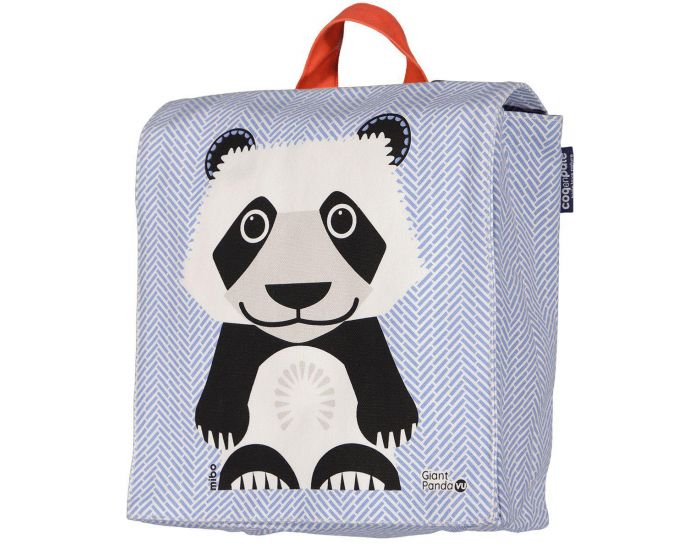 COQ EN P�TE Sac � Dos en Coton Bio - Panda (2)