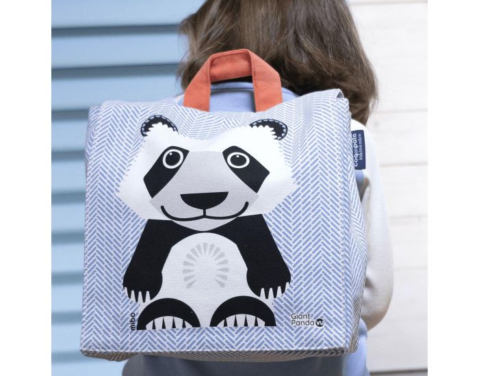 COQ EN P�TE Sac � Dos en Coton Bio - Panda (5)