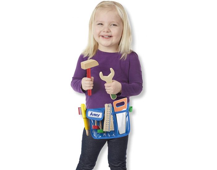 MELISSA & DOUG Ceinture Porte Outils Bricoleur - D�s 3 ans (1)