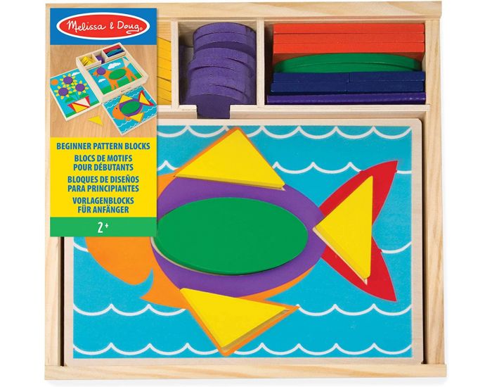 MELISSA & DOUG Formes Blocs Motifs d'Apprentissages - D�s 2 ans (3)