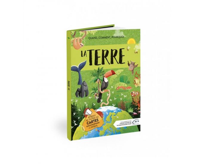 SASSI JUNIOR M�ga Atlas de la Terre - D�s 6 ans - 500 pi�ces (1)
